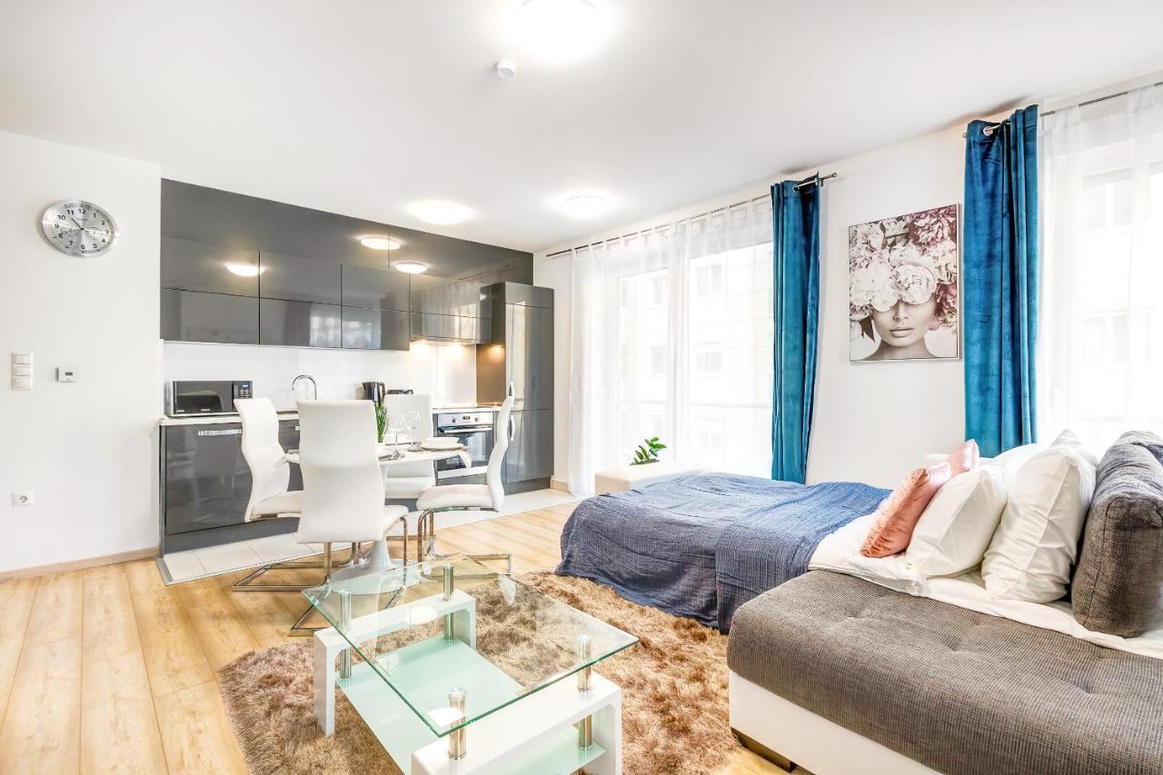 Modern Apartment With Free Garage And Balcony In The Downtown Budapešť Exteriér fotografie