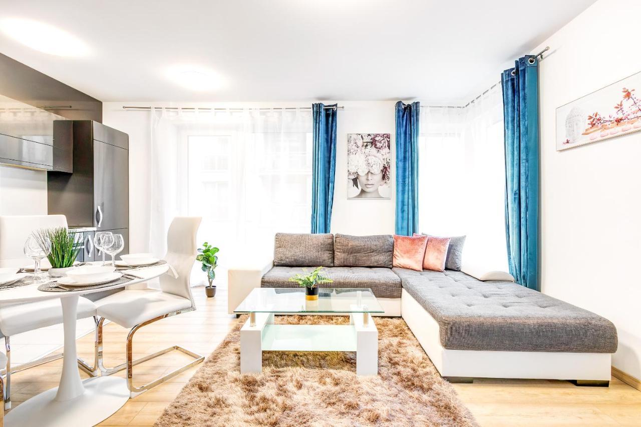 Modern Apartment With Free Garage And Balcony In The Downtown Budapešť Exteriér fotografie