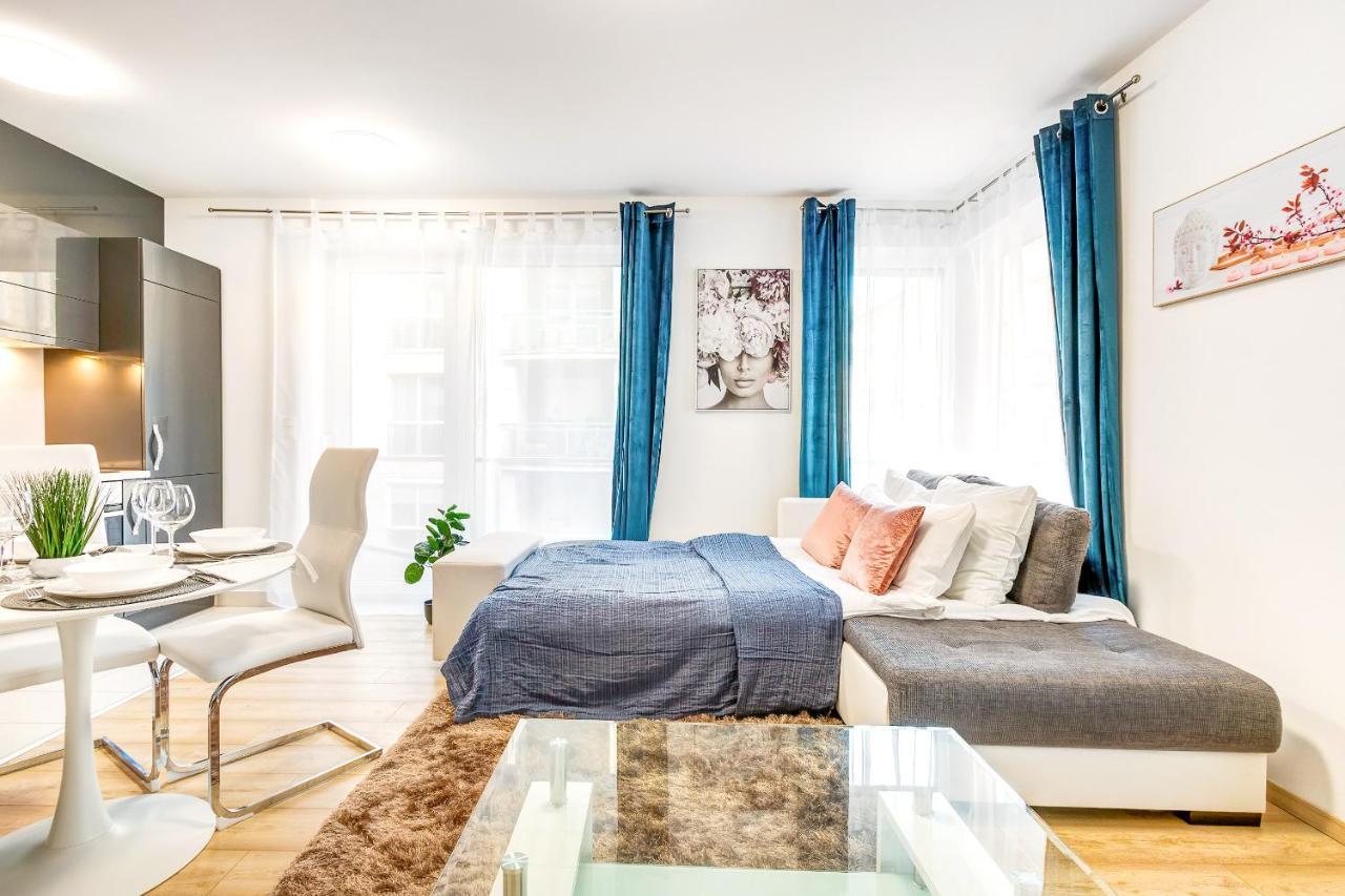 Modern Apartment With Free Garage And Balcony In The Downtown Budapešť Exteriér fotografie