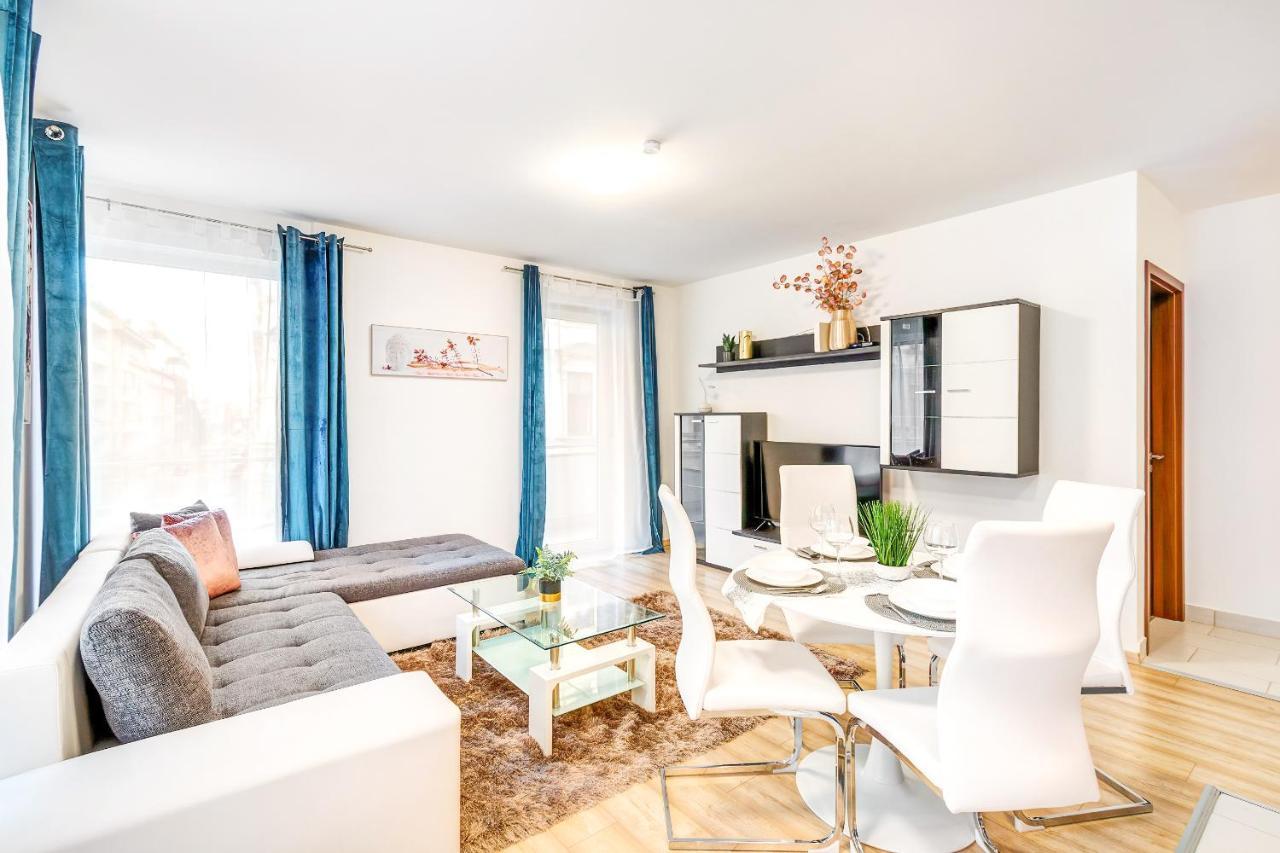 Modern Apartment With Free Garage And Balcony In The Downtown Budapešť Exteriér fotografie